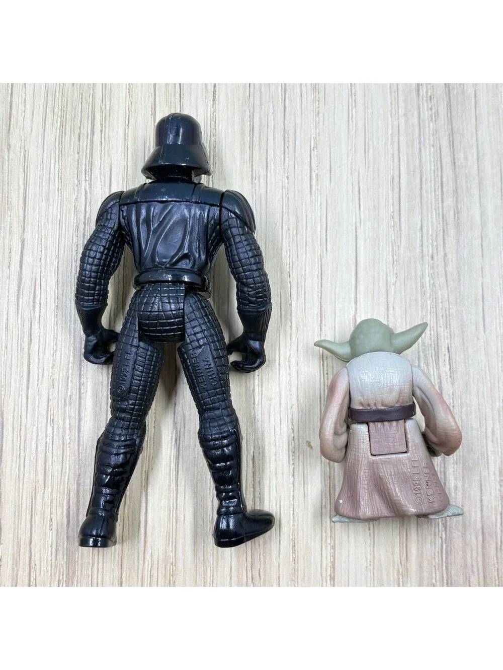 Vintage Kenner Yoda And Darth Vader Star Wars Action Figure